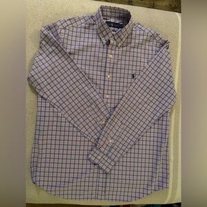 Polo Ralph Lauren Men's Classic-Fit Plaid
Oxford Shirt